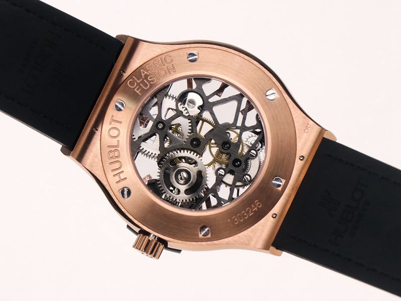 Hublotreplica watch (Hublot) classic fusion CLASSIC FUSION series tourbillon watch movement picture