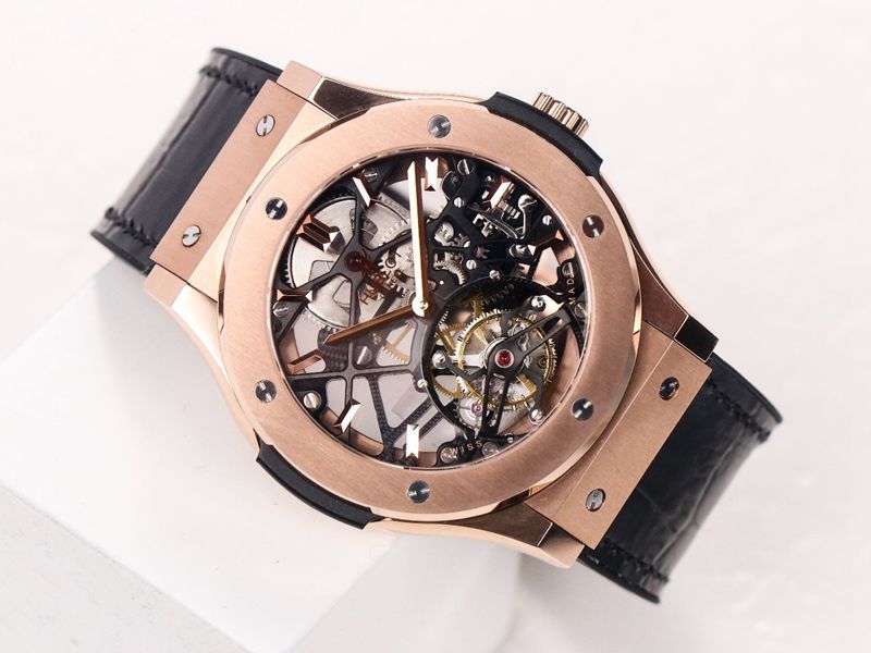 Hublotreplica watch (Hublot) classic fusion CLASSIC FUSION series tourbillon watch front view