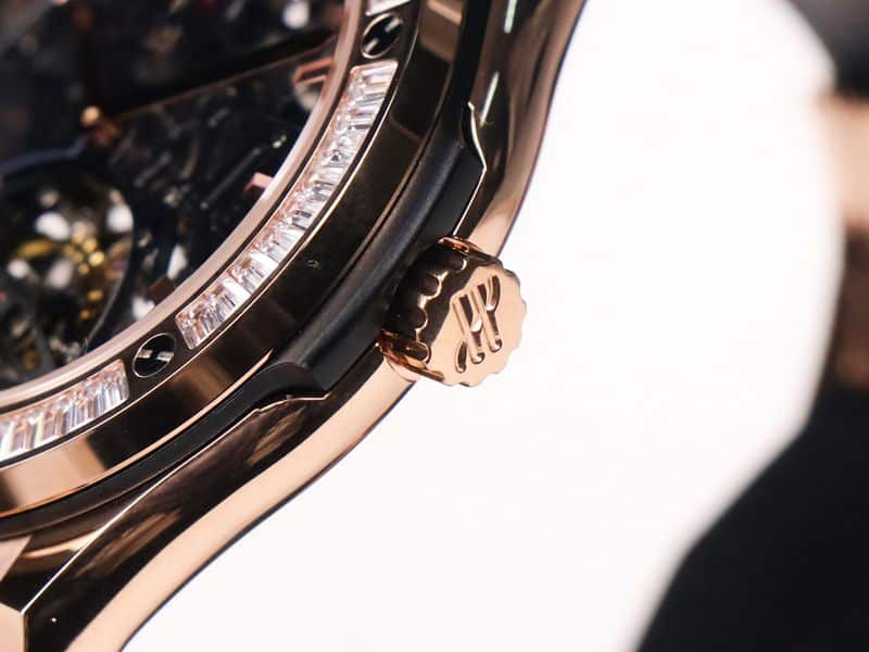 Hublot high-quality watch (Hublot) Classic Fusion (CLASSIC FUSION) series tourbillon watch detail shots