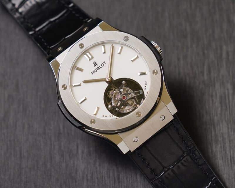 Hublot high-quality watch (Hublot) classic fusion DX-FACTORY tourbillon series watch front view