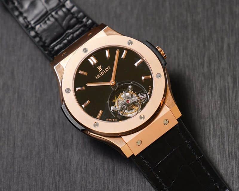 Hublot high-quality watch (Hublot) classic fusion DX-FACTORY tourbillon series watch front view