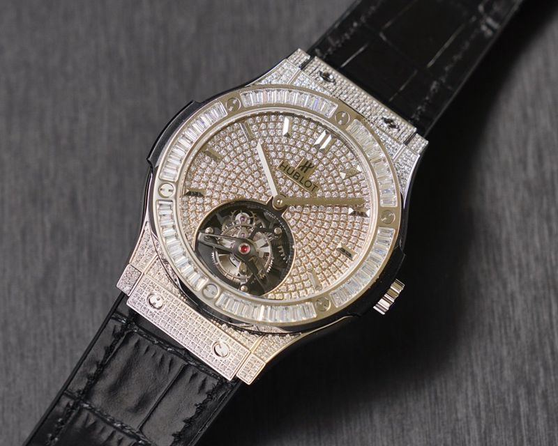 Hublotreplica watch CLASSIC FUSION series tourbillon watch front view