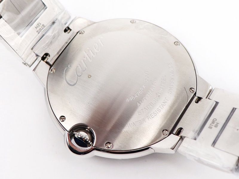 Cartier Blue Balloon Diamond Full Star Watch Back Cover Picture