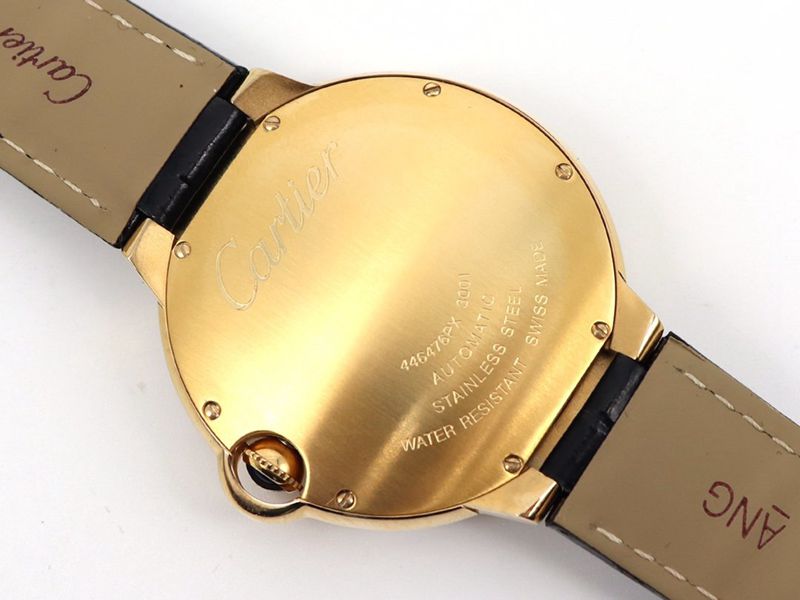 Cartier Blue Balloon Diamond Full Star Watch Back Cover Picture