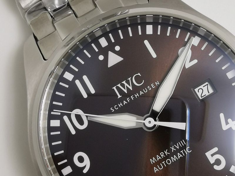 IWC high-quality watch pilot mark eighteen series super V2 people-friendly version watch detail shots
