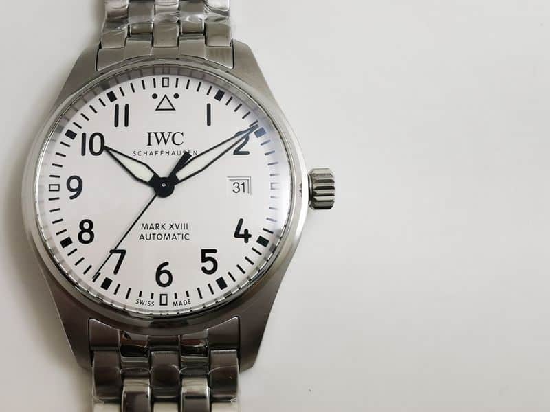 IWC high-quality watch IWC pilot mark eighteen series super V2 people-friendly version watch detail shots