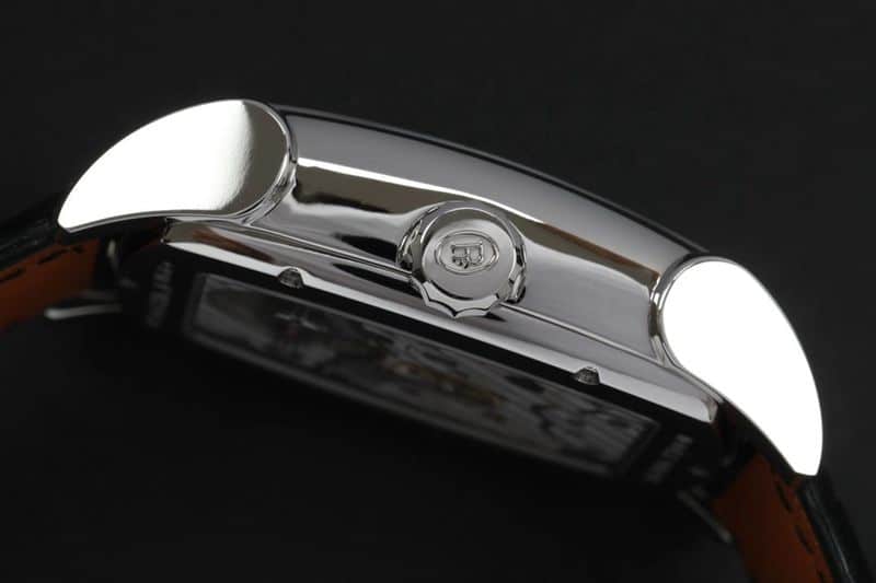 Parmigiani Fleurier watch tourbillonmovement watch side view