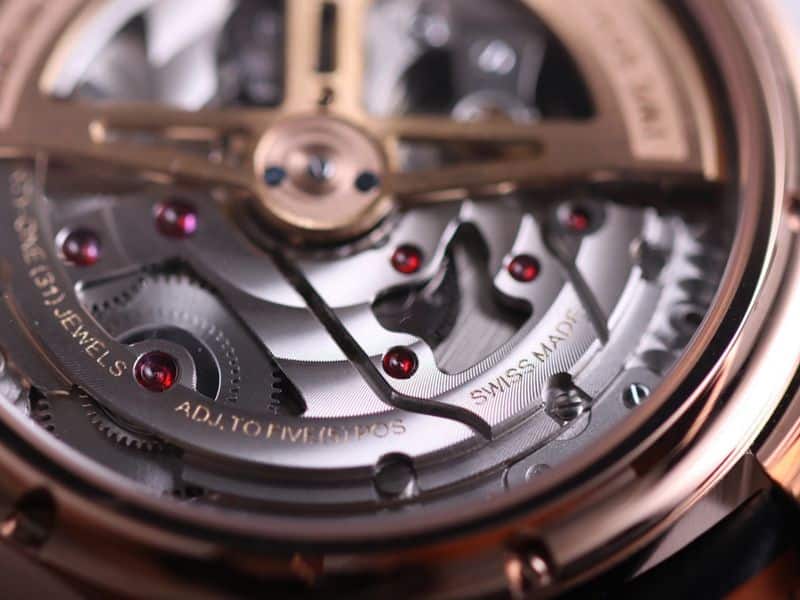 IWC watch Portuguese series true perpetual calendar complex function watch movement picture