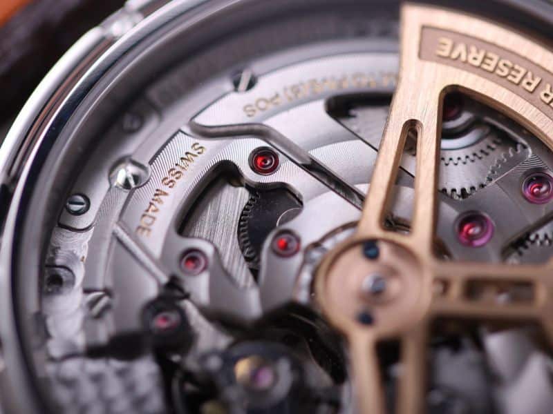 IWC watch Portuguese series true perpetual calendar complex function watch movement picture