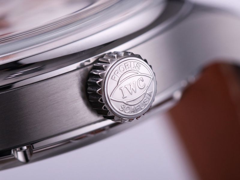 IWC watch Portuguese series true perpetual calendar complication watch detail shots