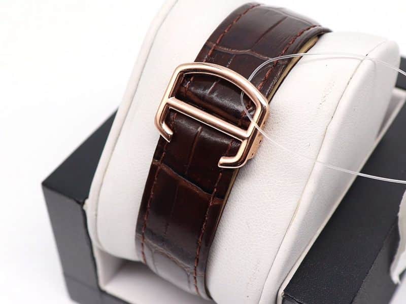 Cartier Watch Cartier Blue Balloon Square Diamond Full Star Watch Buckle Photo