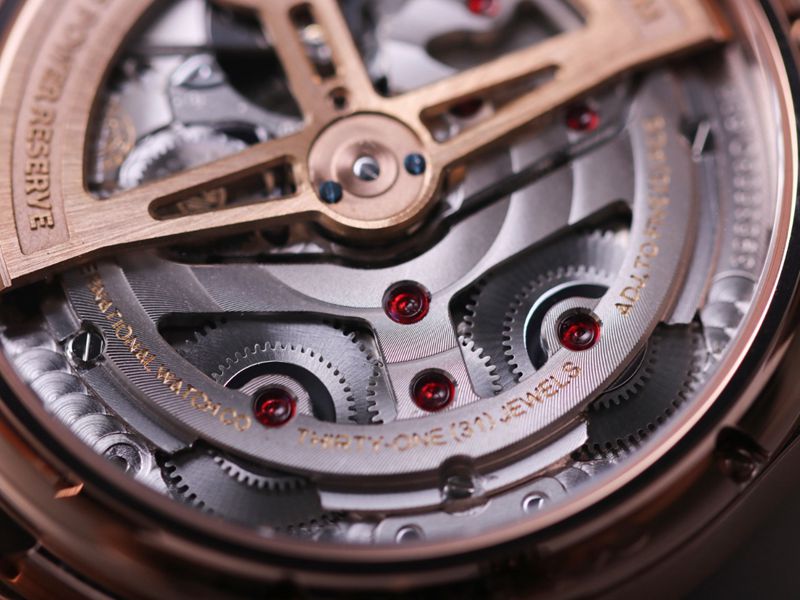 IWC high-quality watch Portuguese series true perpetual calendar complex function watch movement picture