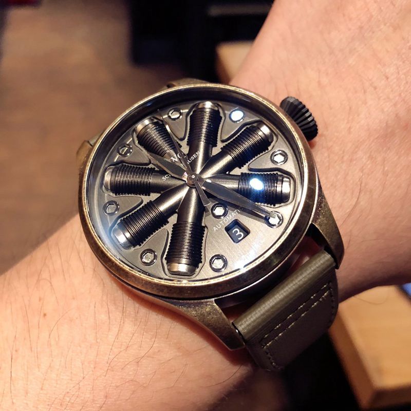 IWC watch IWC concept watch special edition watch front view