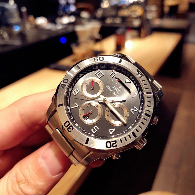 IWC watch IWC Sun Moon Star Air Force One special forces watch front view