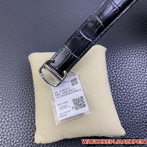 2020 new watch Cartier Blue Balloon V6 factory (V8 upgraded version) official warranty card instruction manual warranty leather strap model clasp picture
