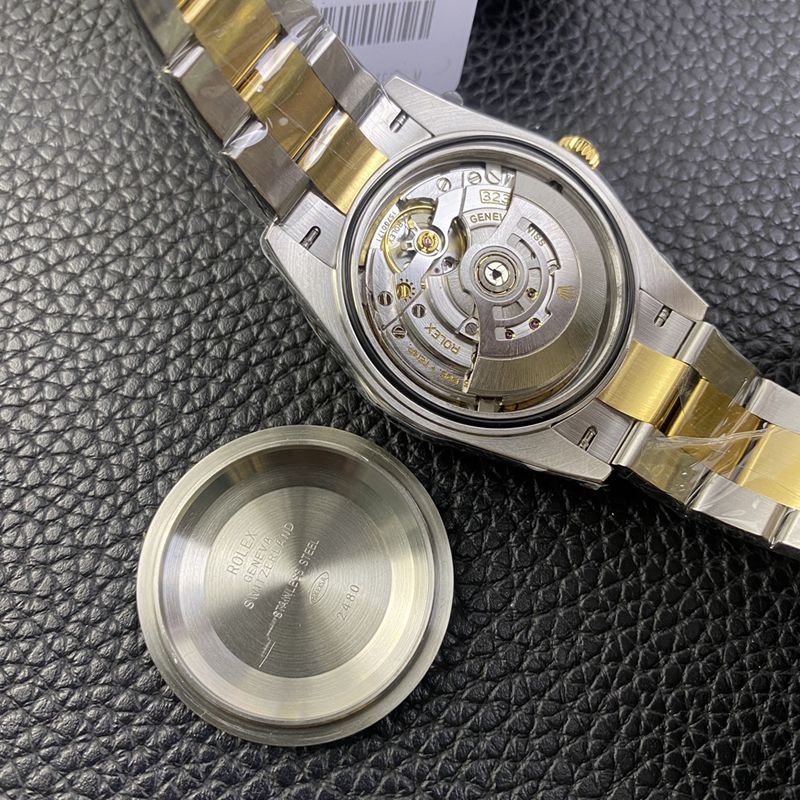 Rolex watch gold Datejust41MM gold plate new six-digit small crown watch movement picture