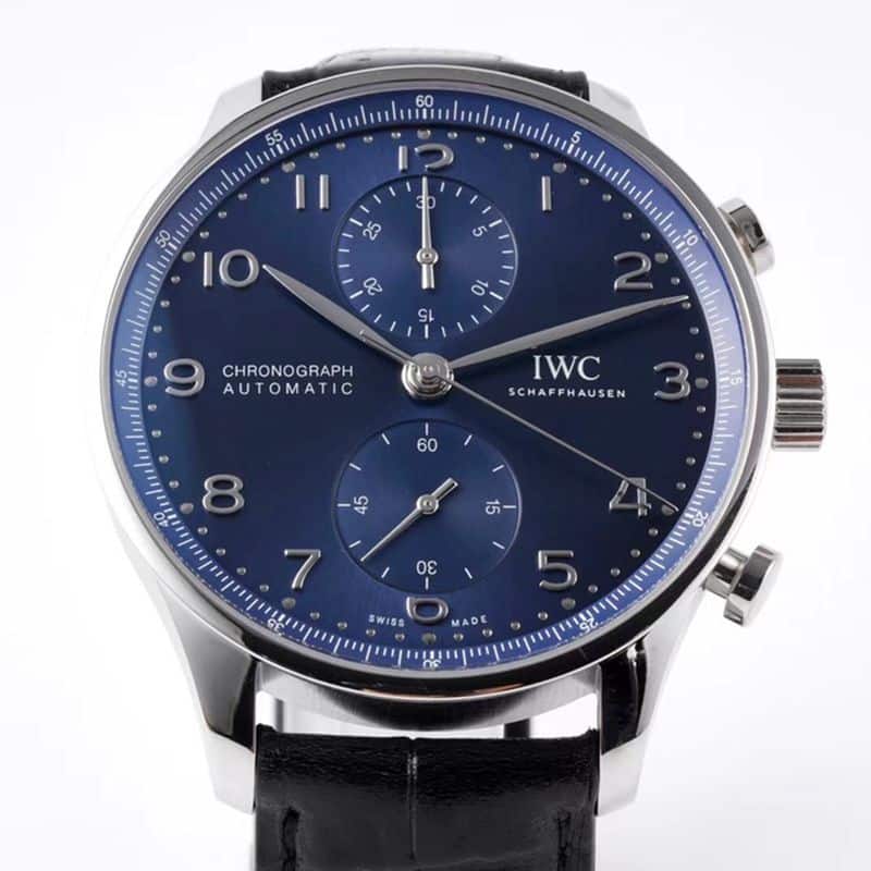 Front view of IWC's Portuguese IW371615 imitation watch