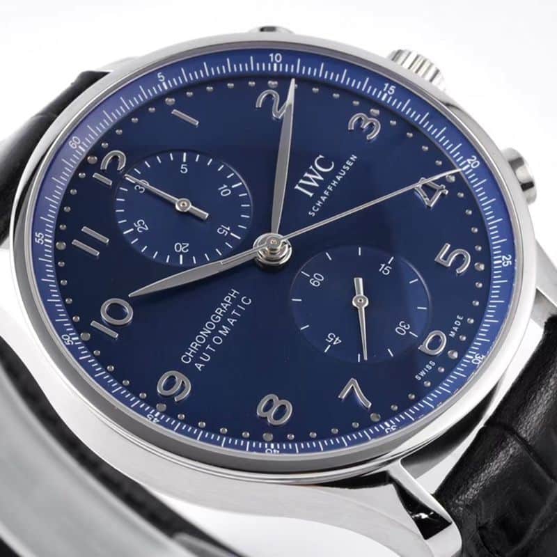 Front view of IWC's Portuguese IW371615 imitation watch