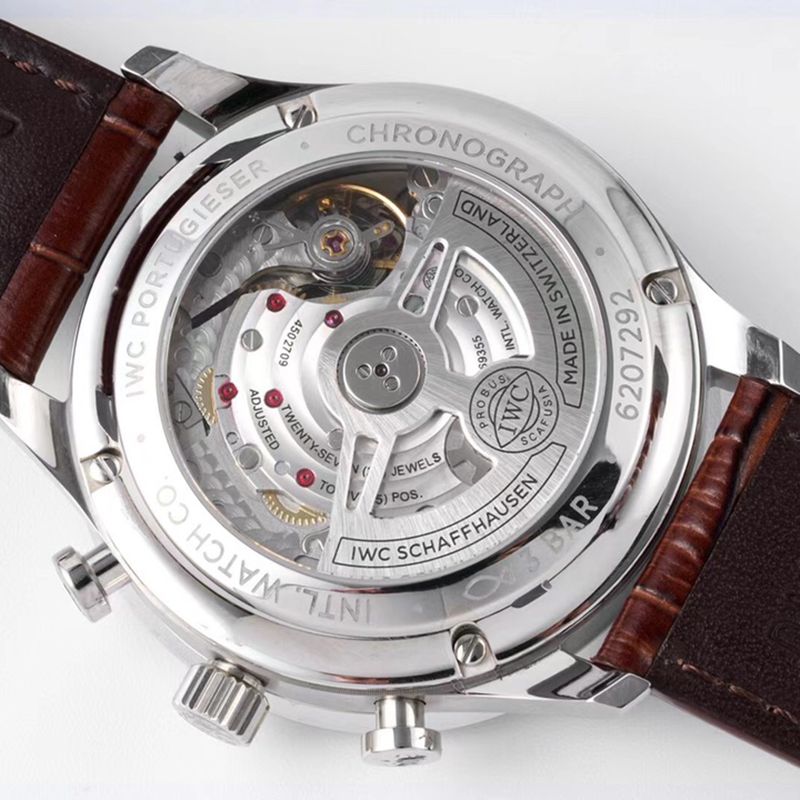 IWCIWCsuper watch Portuguese series IW371615 watch movement picture