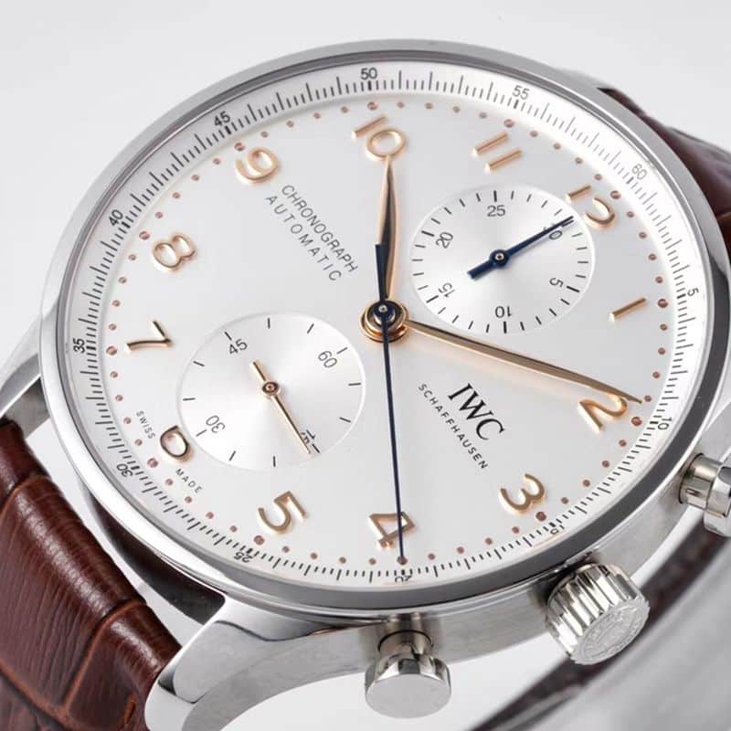IWCIWCsuper watch Portuguese series IW371615 watch front view