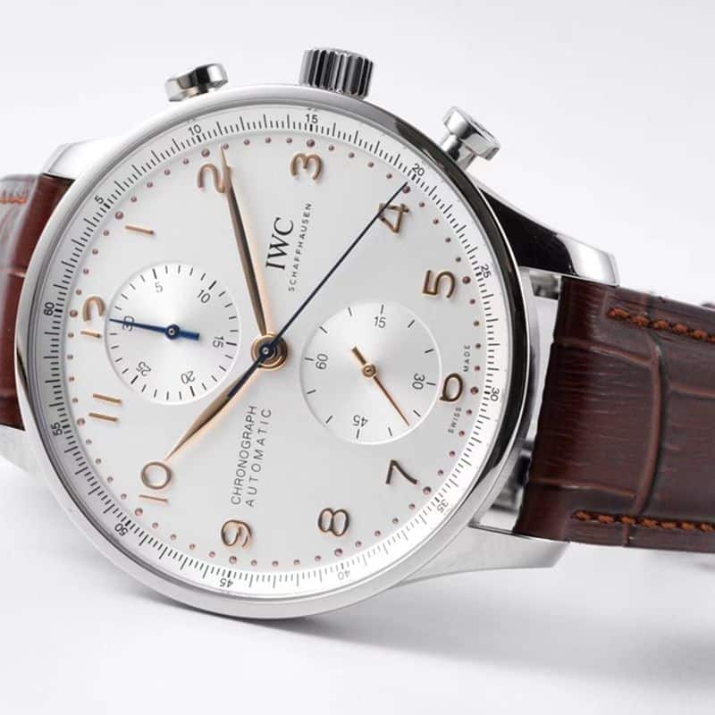 IWCIWCsuper watch Portuguese series IW371615 watch front view
