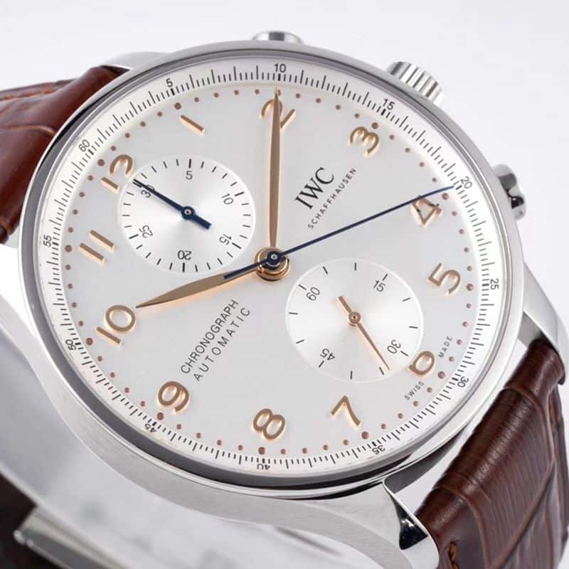 IWCIWCsuper watch Portuguese series IW371615 watch front view
