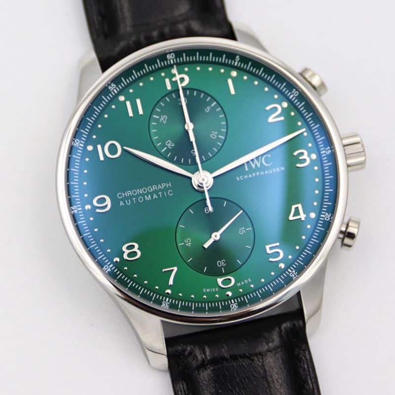 Front view of IWC's Portuguese IW371615 imitation watch