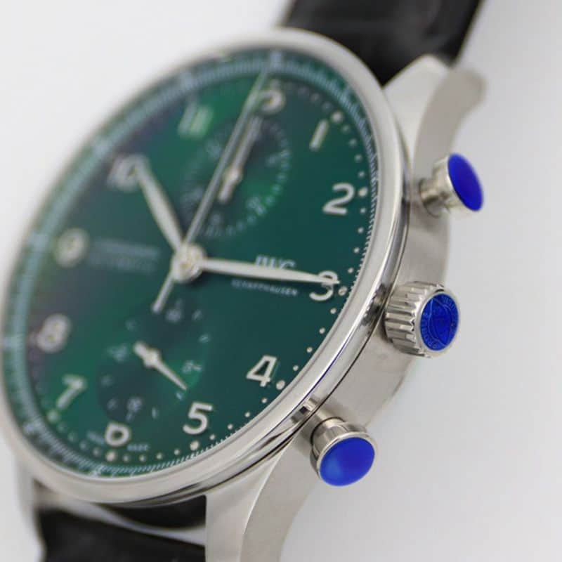 Side view of IWC's Portuguese IW371615 imitation watch