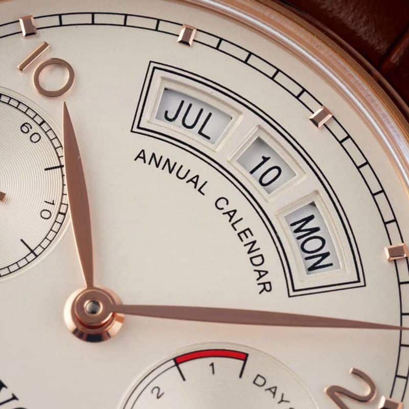 IWCIWCreplica watch Portuguese series annual calendar men's mechanical watch detail shots
