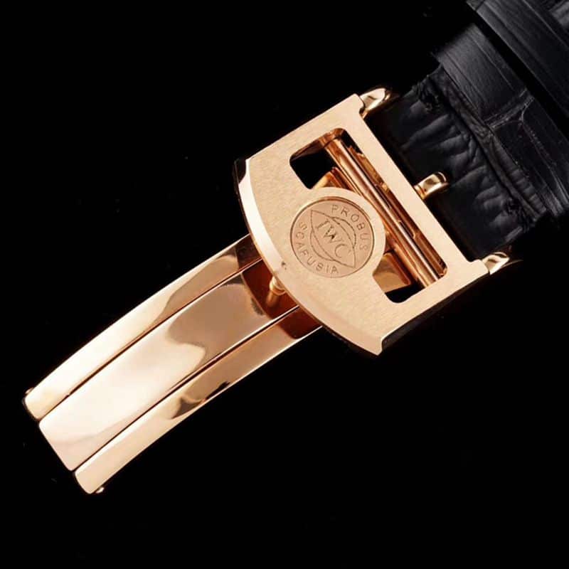 IWCIWCsuper watch Portuguese series annual calendar men's mechanical watch clasp picture