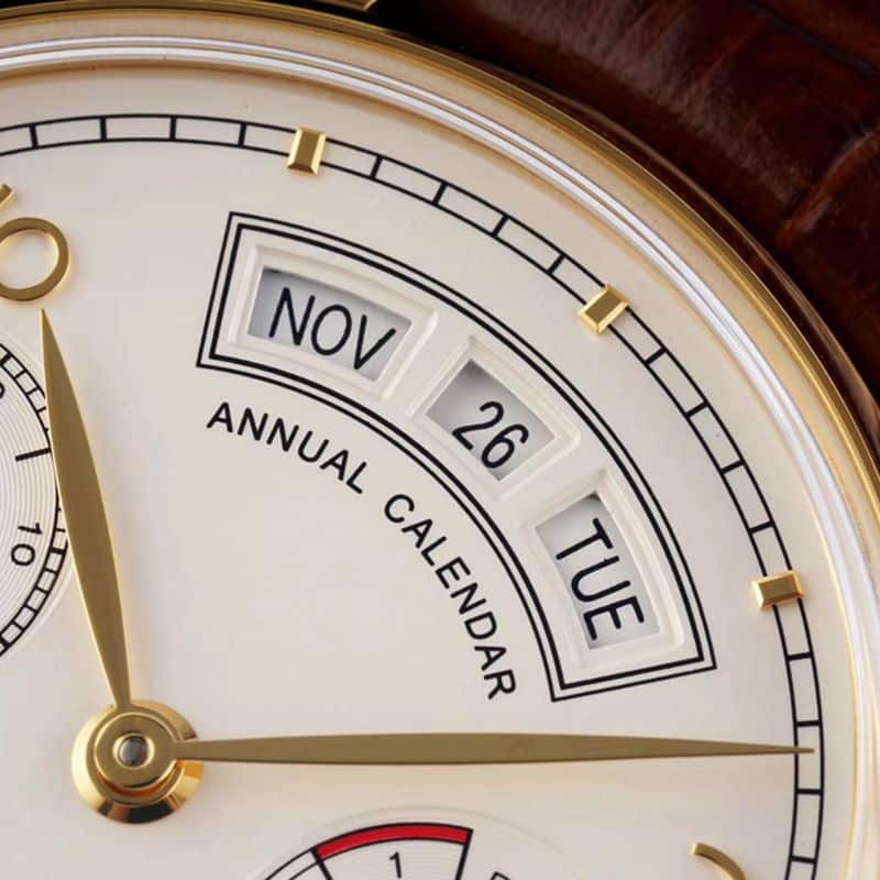 IWCIWCreplica watch Portuguese series annual calendar men's mechanical watch detail shots