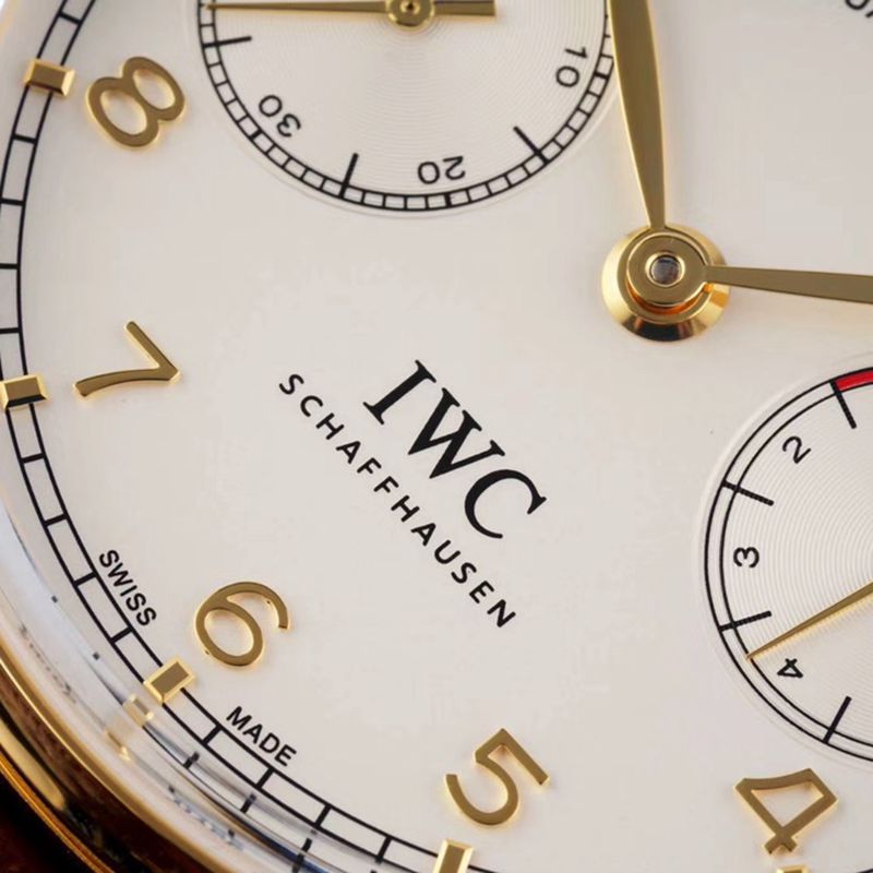 IWCIWCreplica watch Portuguese series annual calendar men's mechanical watch detail shots