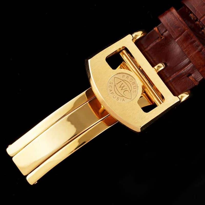 IWCIWCreplica watch Portuguese series annual calendar men's mechanical watch clasp picture