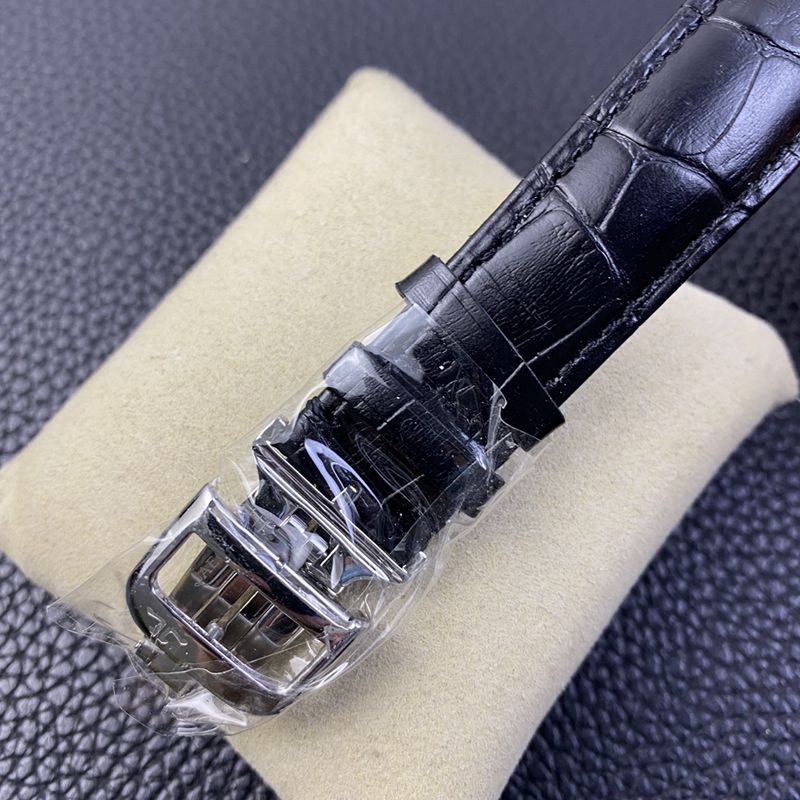 Jaeger-LeCoultre watch master series orbital flywheel men's mechanical watch clasp picture
