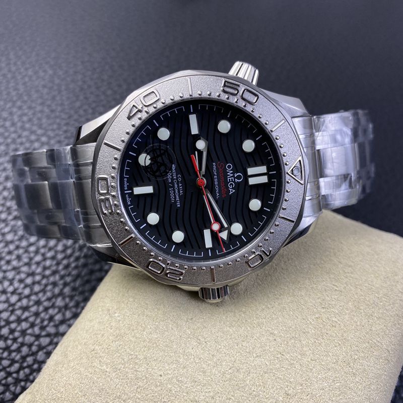 Omegahigh-quality watch Seamaster yacht 300-meter series tribute to the blue diving watch front view