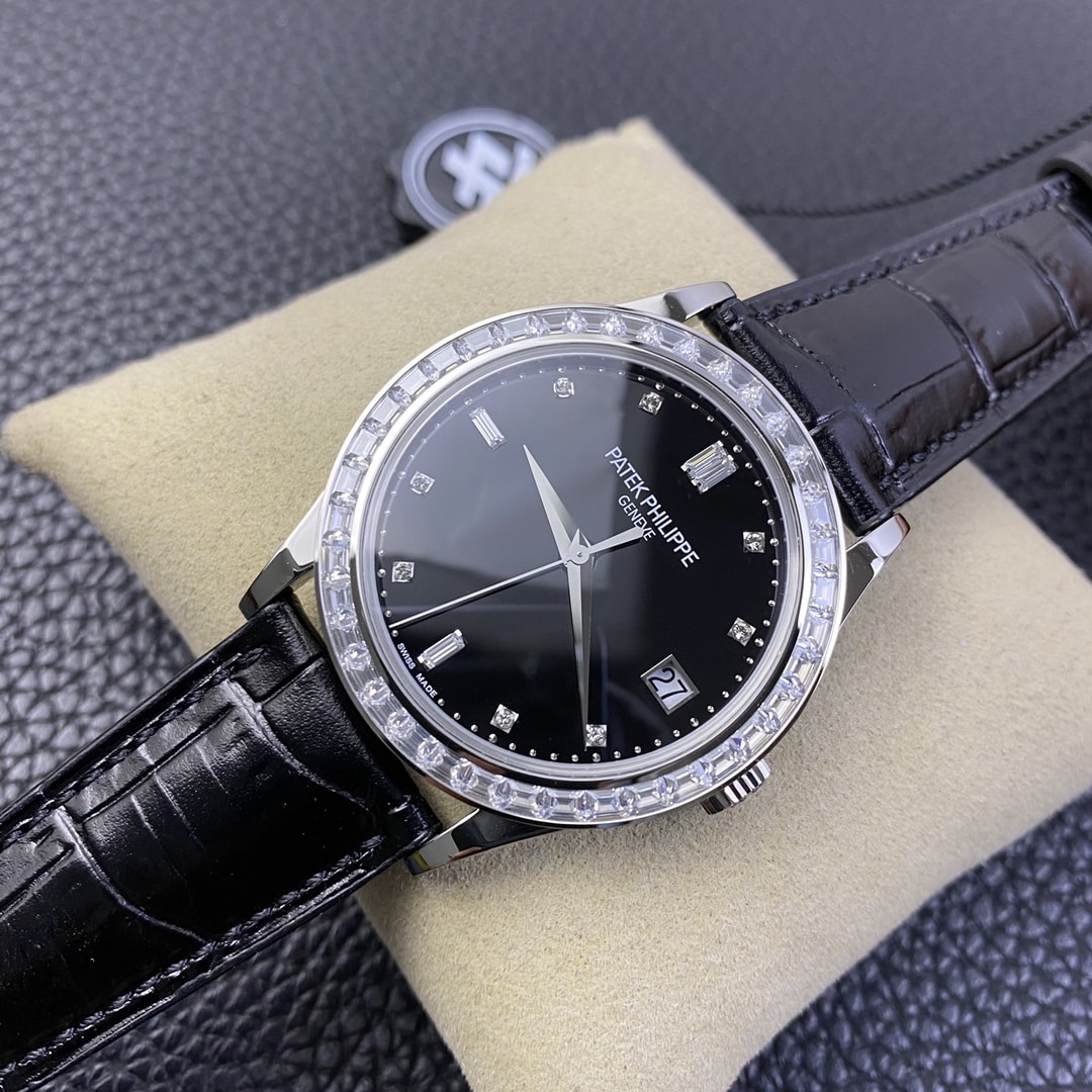 Patek Philippereplica watch classic series PP5298P men's mechanical watch front view