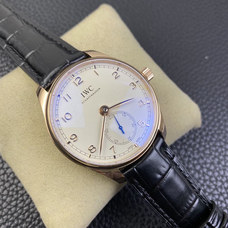 YL factory IWC watch Portuguese automatic small three-hand men's mechanical watch front view