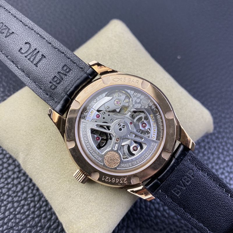 YL factory IWC watch Portuguese automatic small three-hand men's mechanical watch movement picture