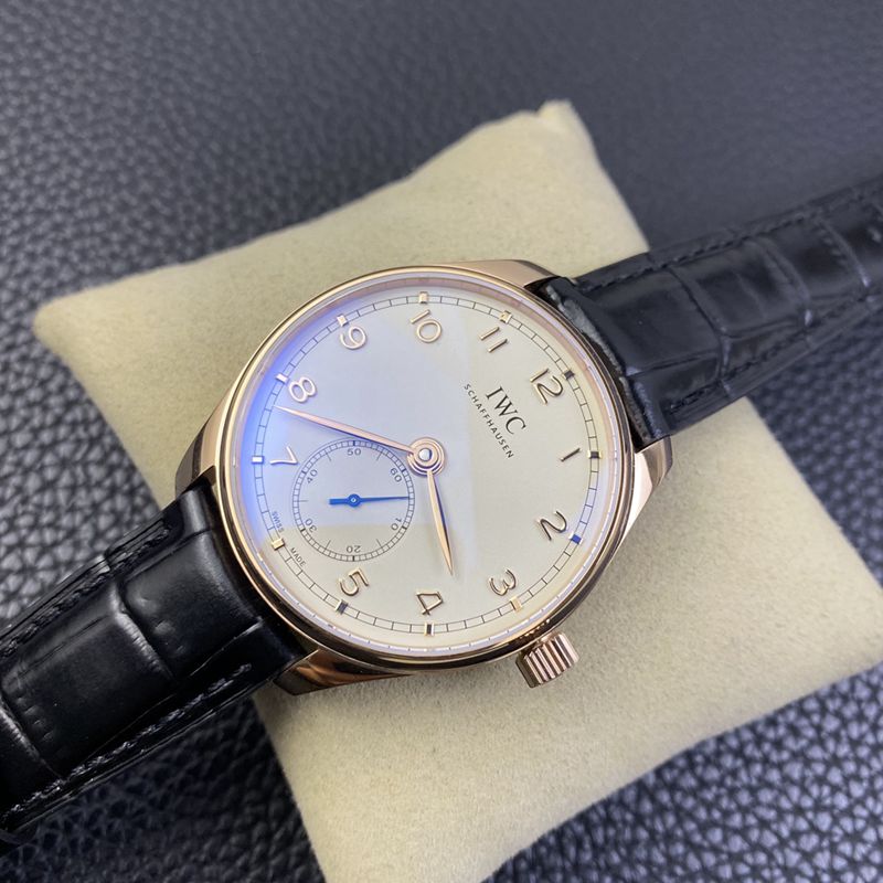 YL factory IWC watch Portuguese automatic small three-hand men's mechanical watch front view