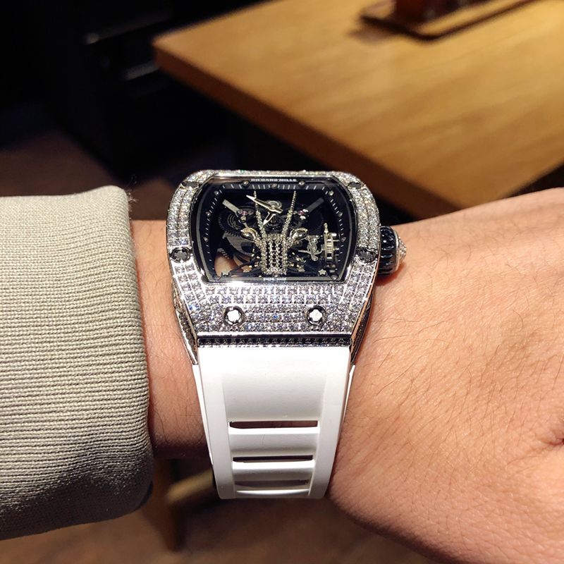 Richard Mille watch RichardMille starry series men's mechanical watch detail shots