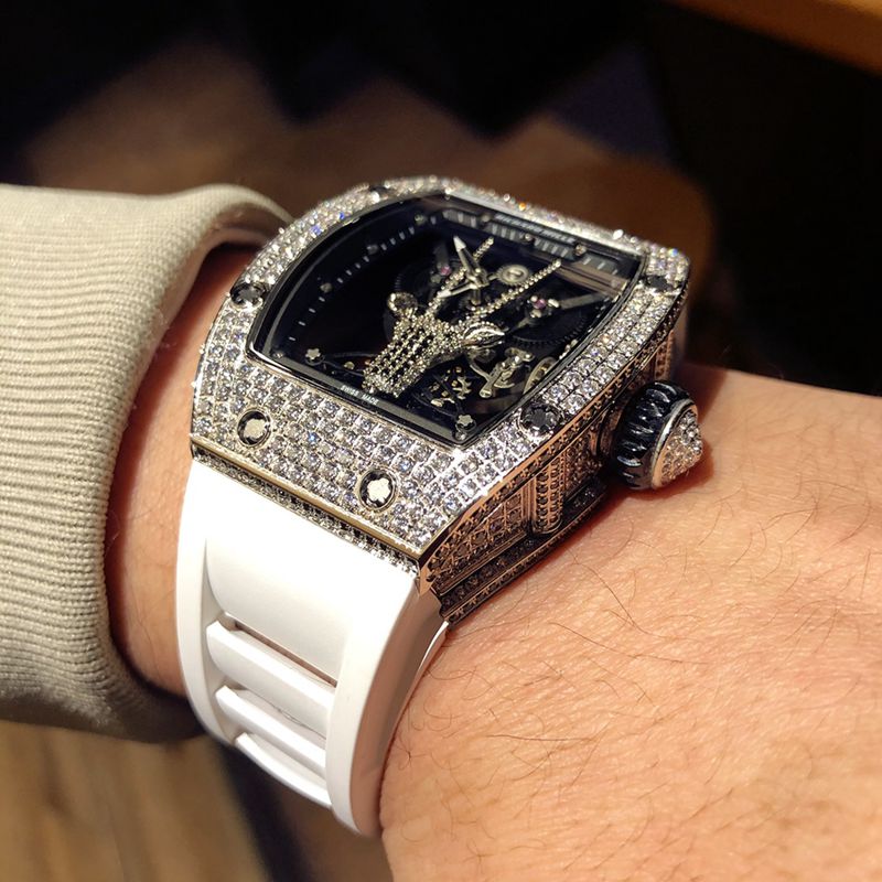 Richard Mille watch RichardMille starry series men's mechanical watch detail shots