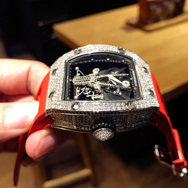 Richard Mille watch RichardMille star series men's mechanical watch side view
