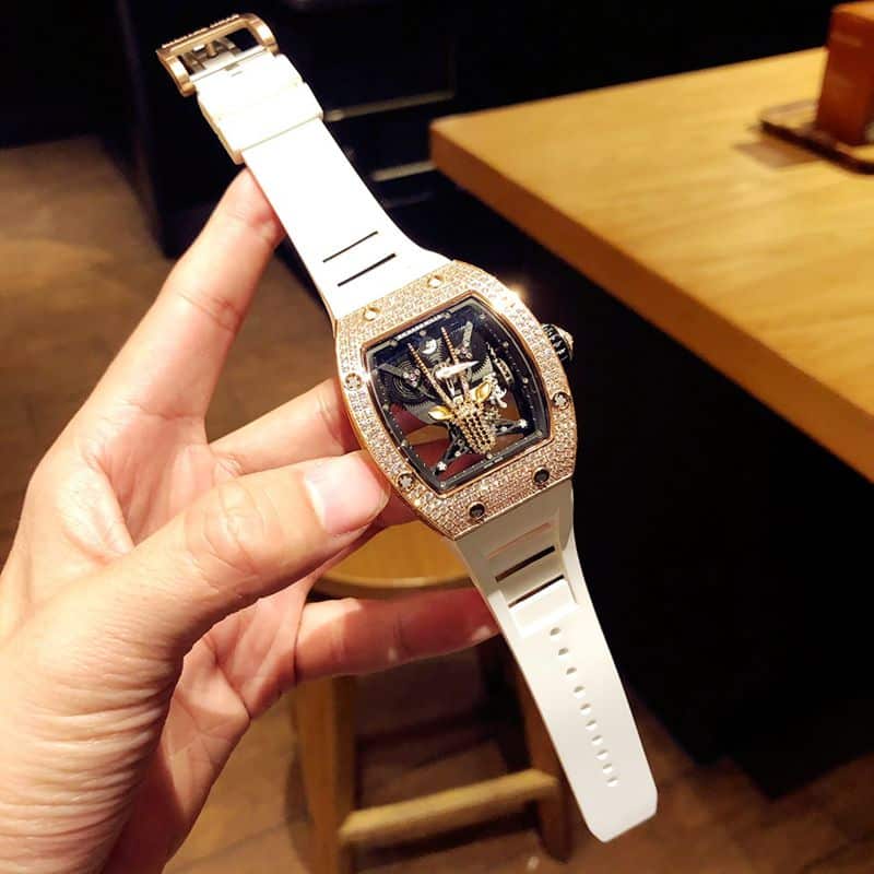 Richard Mille high-quality watch RichardMille Gypsophila series men's mechanical watch front view