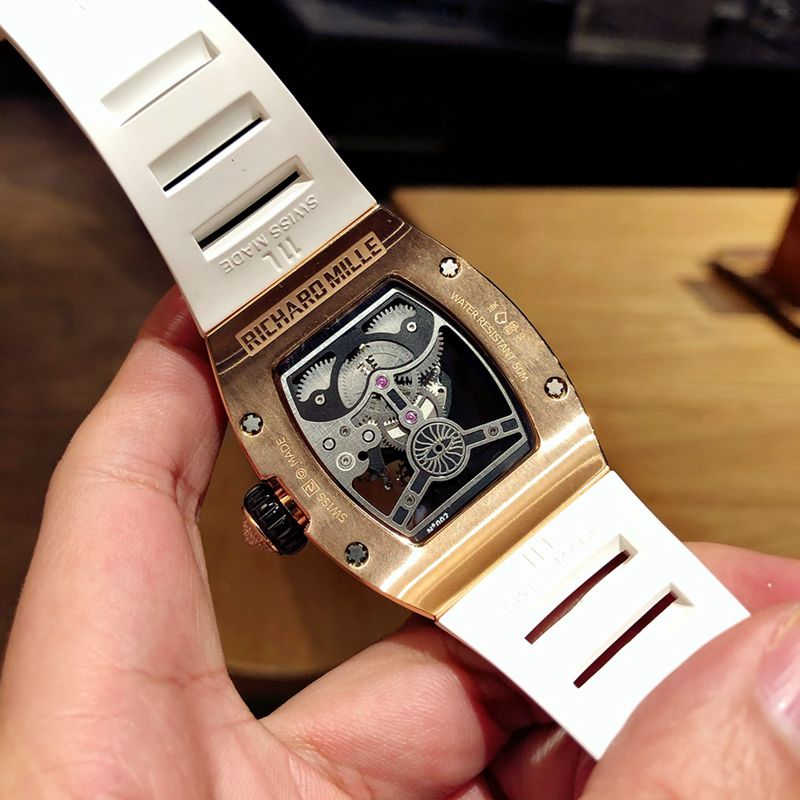 Richard Mille high-quality watch RichardMille Gypsophila series men's mechanical watch movement picture