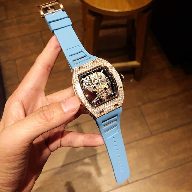 Richard Mille high-quality watch RichardMille Gypsophila series men's mechanical watch front view