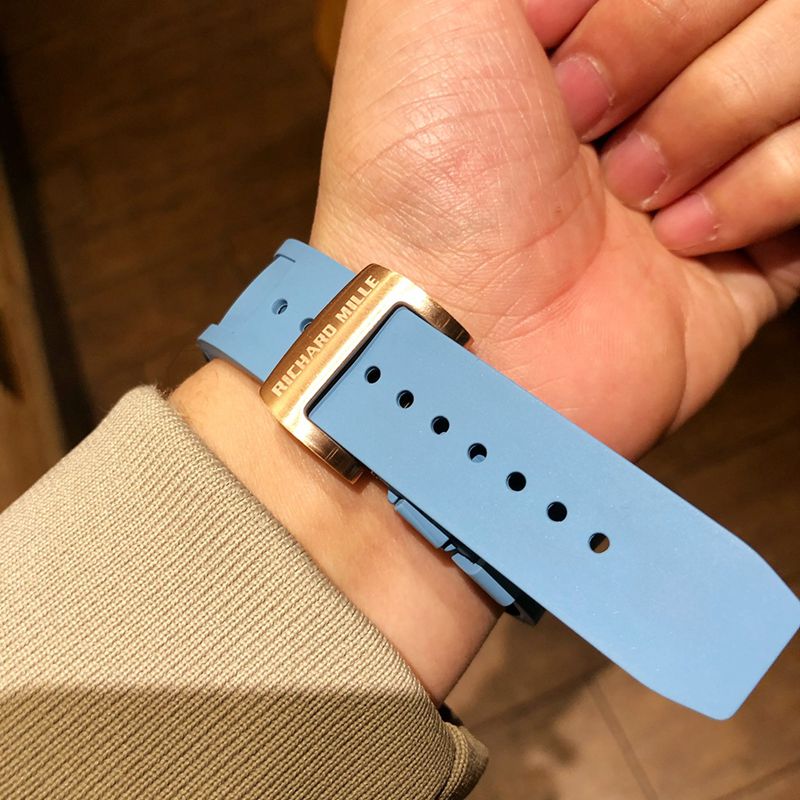 Richard Mille high-quality watch RichardMille Gypsophila series men's mechanical watch clasp picture