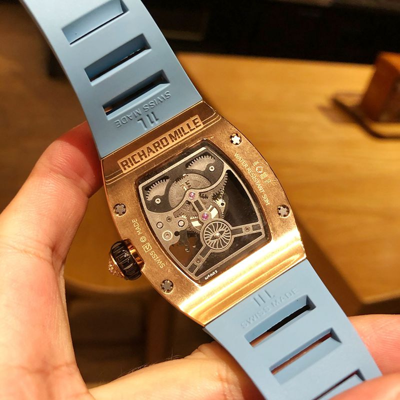 Richard Mille high-quality watch RichardMille Gypsophila series men's mechanical watch movement picture