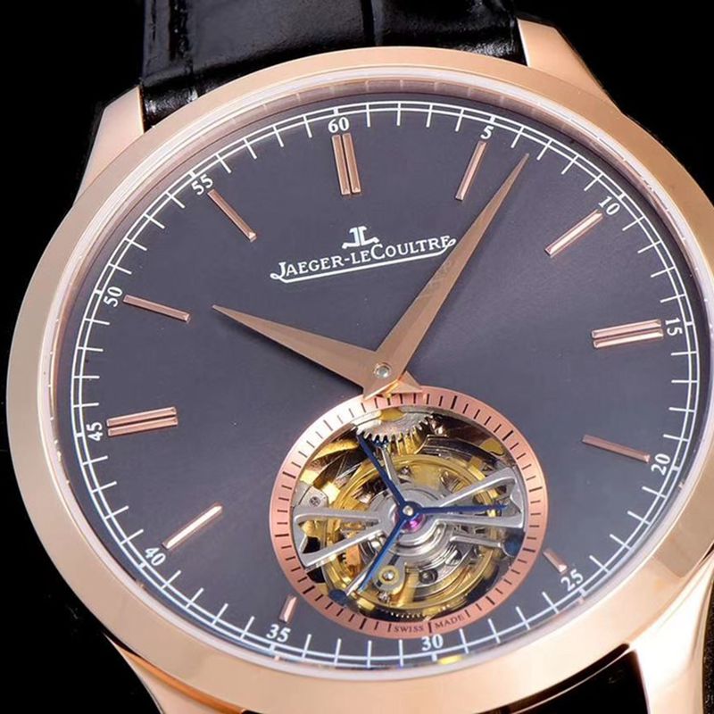 Jaeger-LeCoultre watch master 1662451 series Cal798 automatic genuine tourbillon men's watch front view