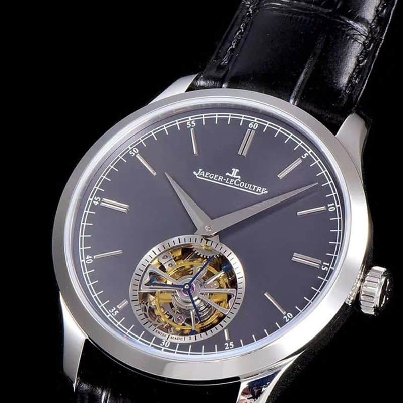 Jaeger-LeCoultre watch master 1662451 series Cal798 automatic genuine tourbillon men's watch front view