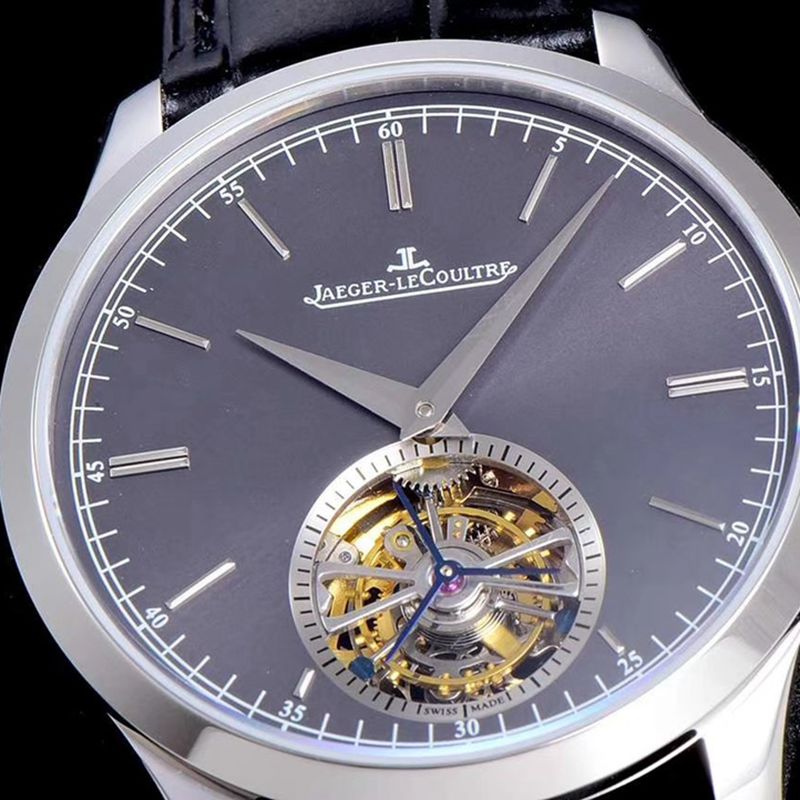Jaeger-LeCoultre watch master 1662451 series Cal798 automatic genuine tourbillon men's watch front view
